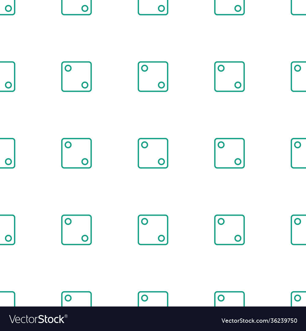 Dice icon pattern seamless white background