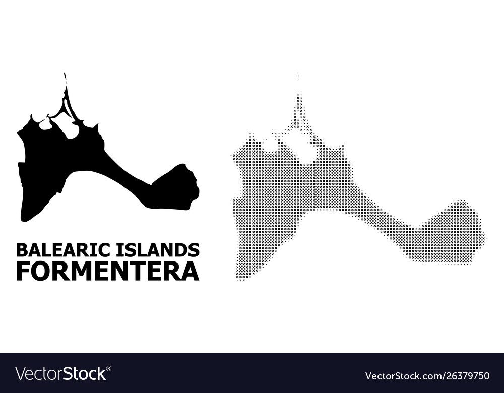 Halftone pattern and solid map