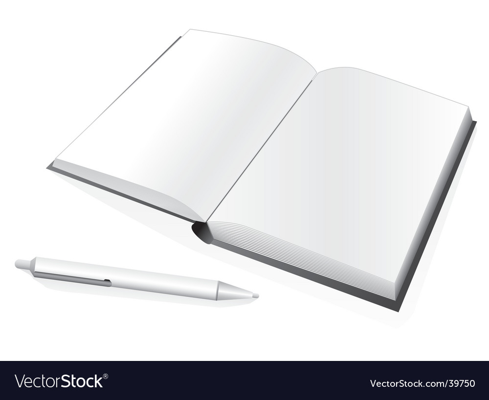 Notebook and pen