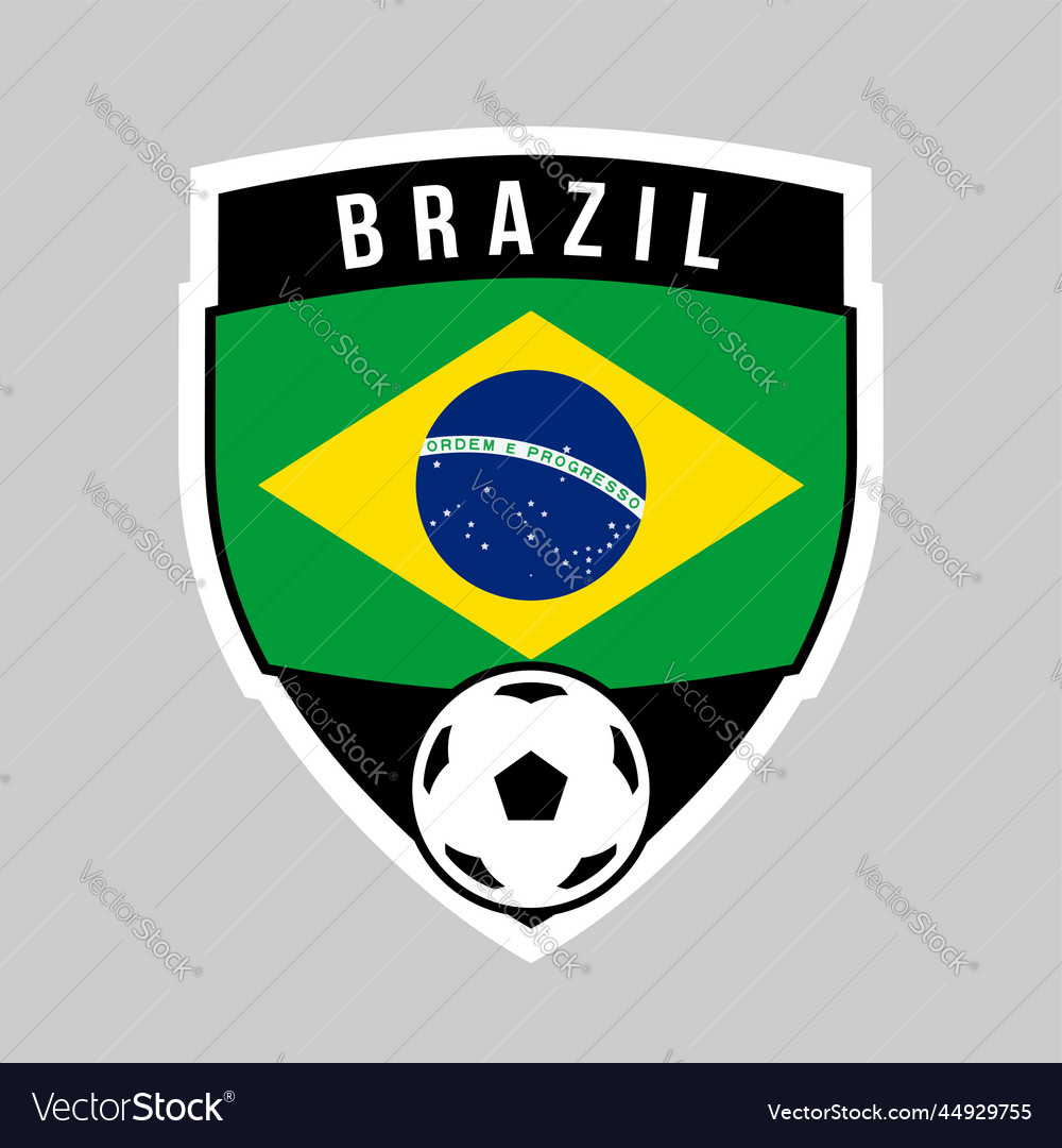 Brazil Team Shield Symbol Vector SVG Icon - SVG Repo