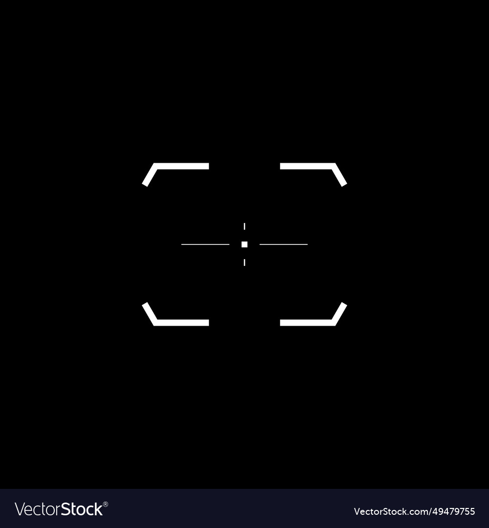 Cyberpunk style element tech design target