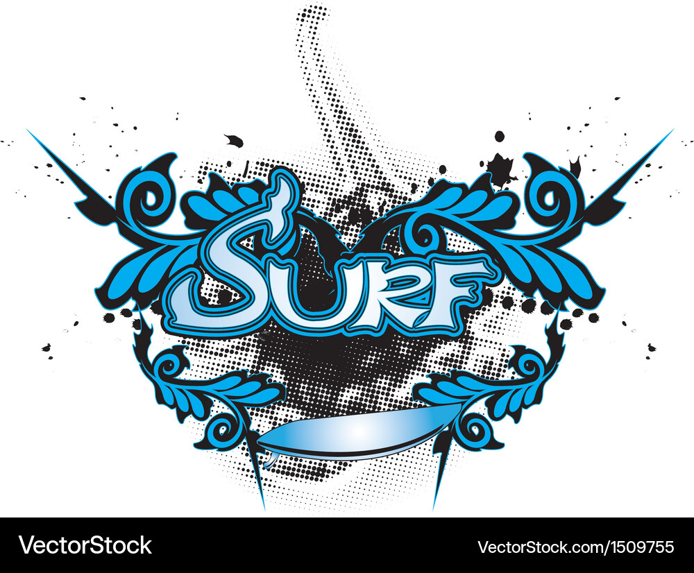 Surfboard Royalty Free Vector Image - VectorStock
