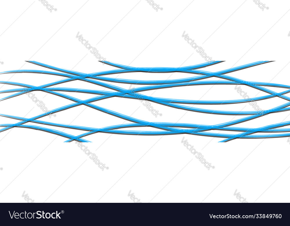 Abstract background wavy intertwining lines