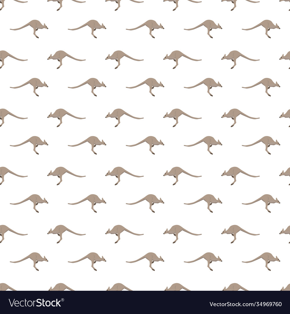 Pattern with a kangaroo