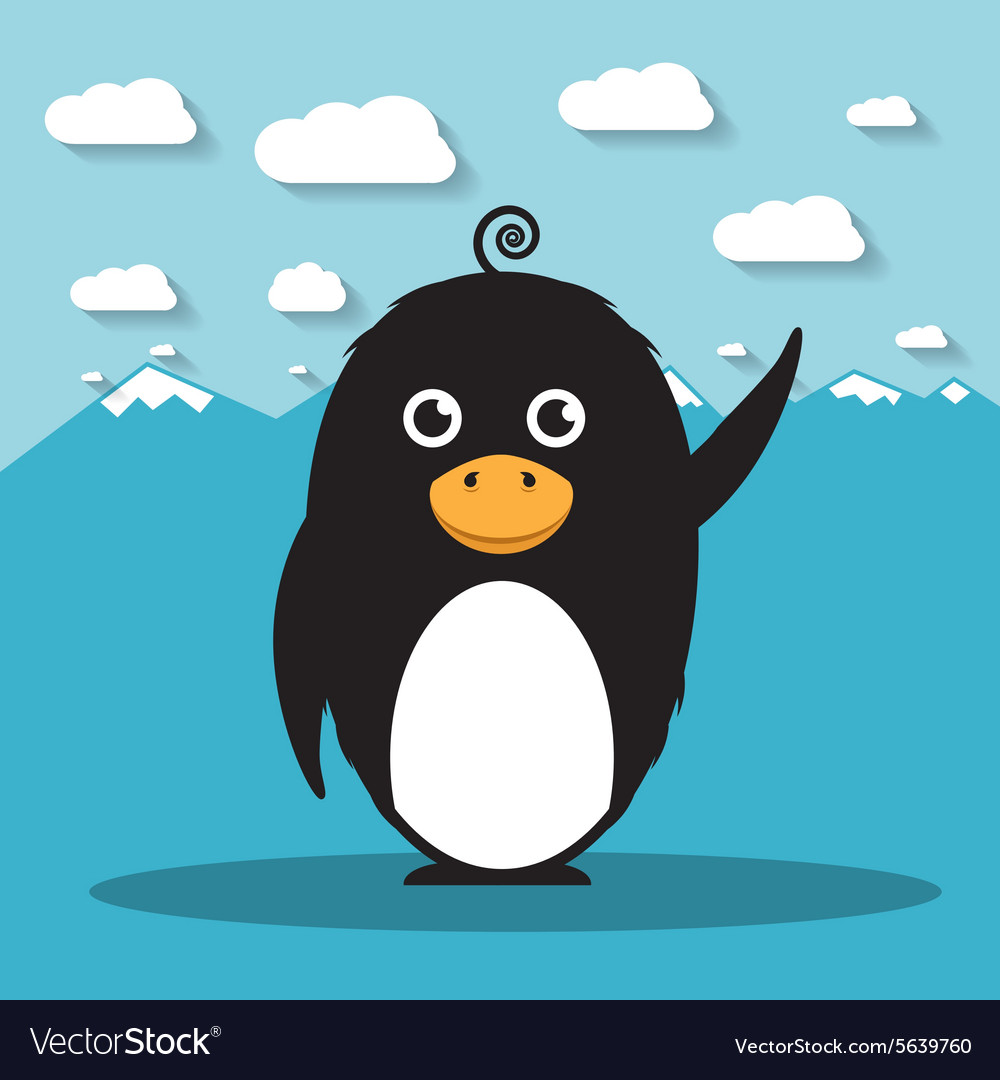 Penguin Royalty Free Vector Image - VectorStock