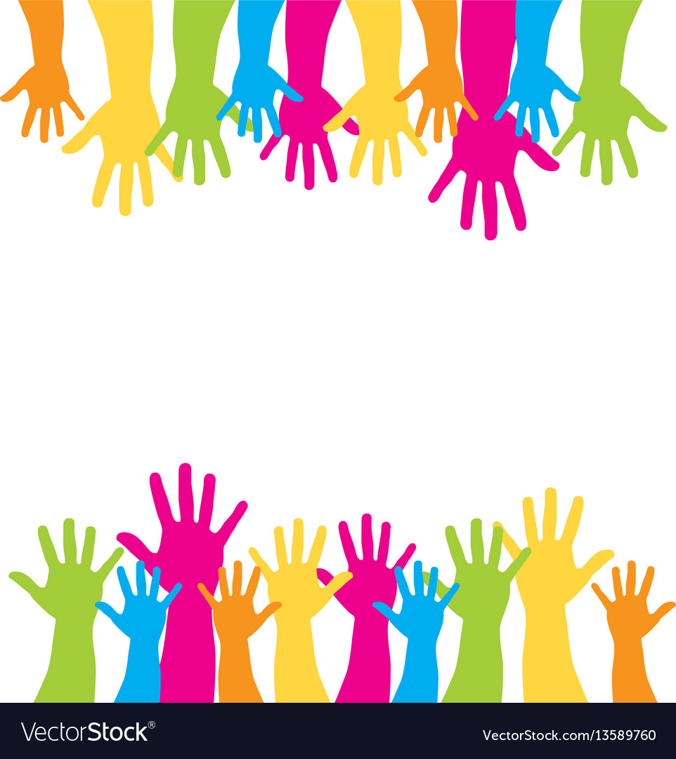 Support Hands Background