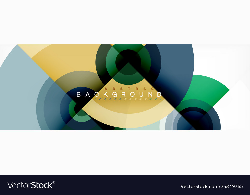 Abstract background circle design