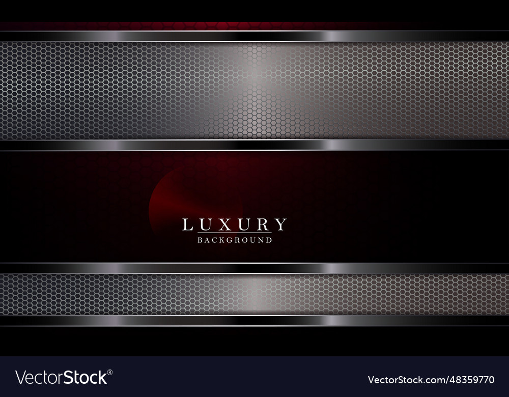 Dark design with horizontal mesh borders