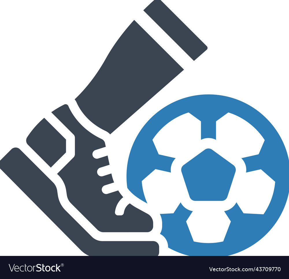 Play football icon Royalty Free Vector Image - VectorStock