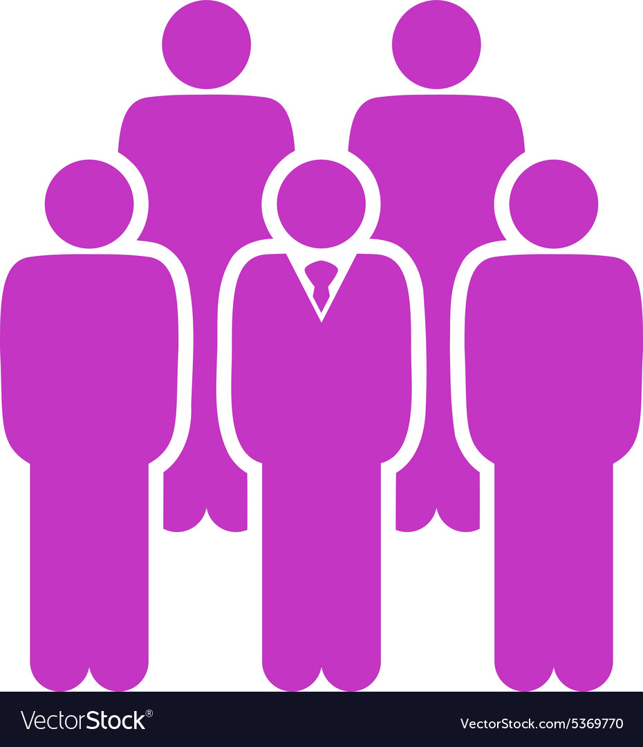 Staff icon from business bicolor set