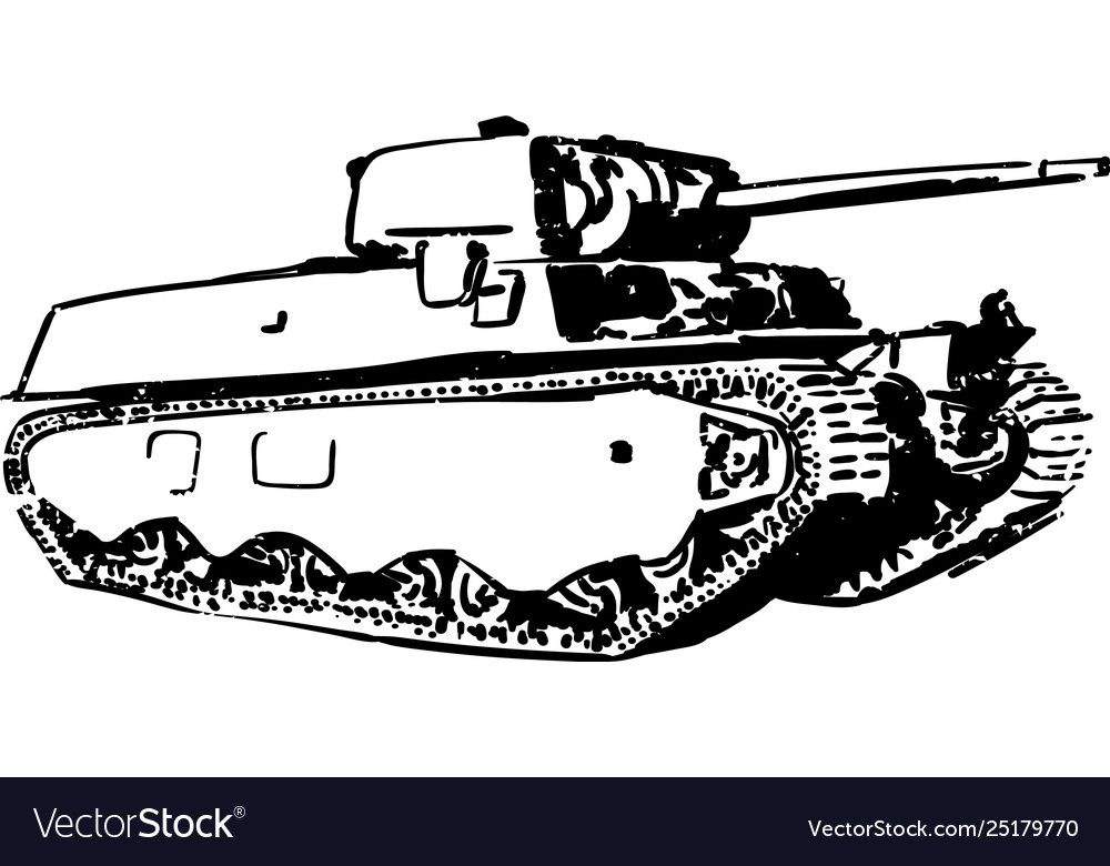 Tank eps Royalty Free Vector Image - VectorStock