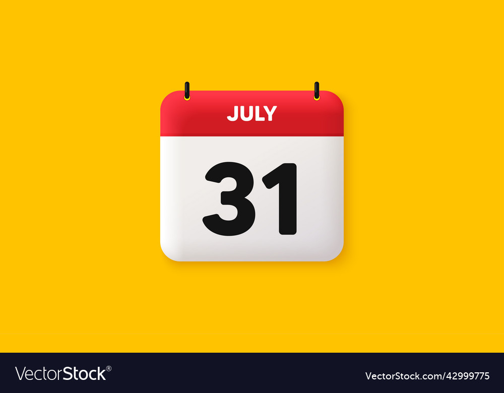 31th day of the month icon event schedule date