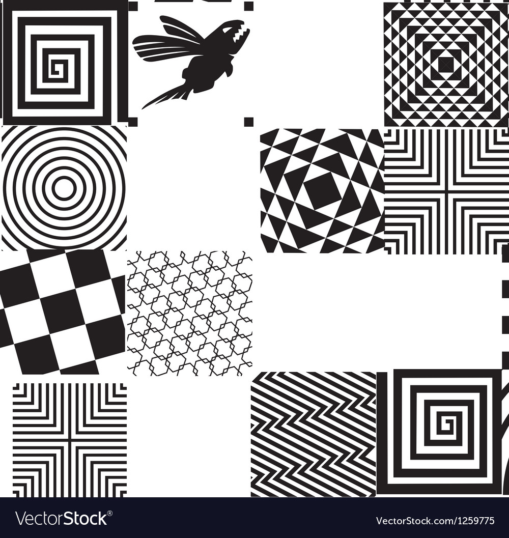 Abstract Checkerboard Pattern