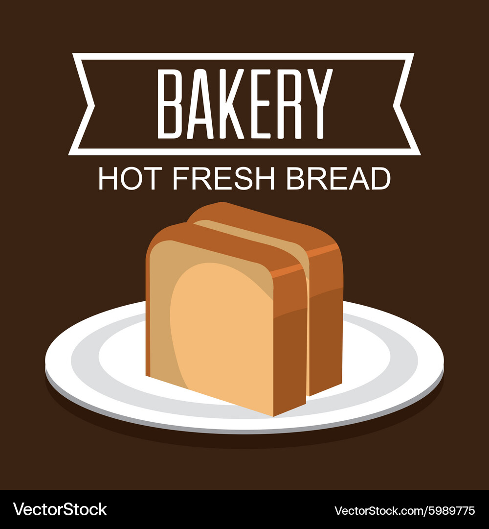 Bakery design Royalty Free Vector Image - VectorStock