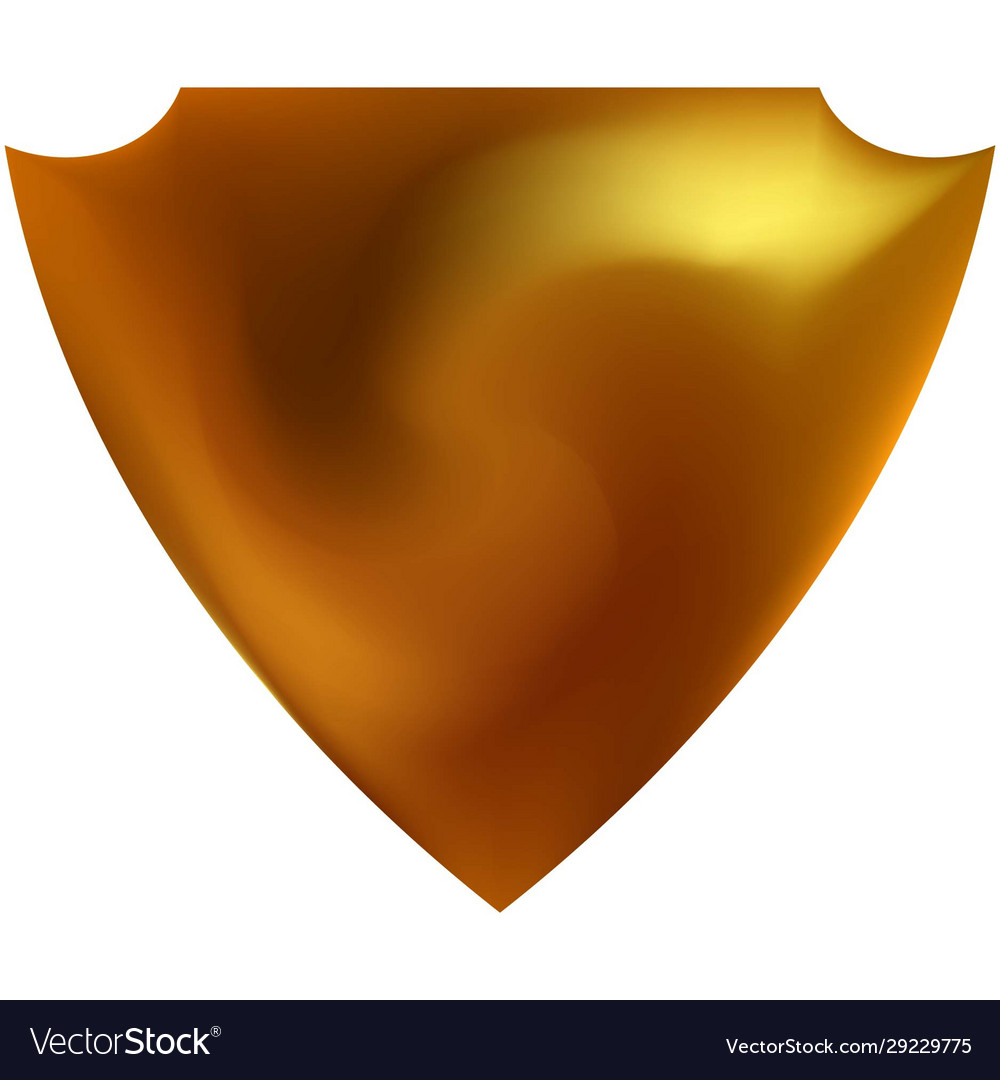 Blurred background in form a shield