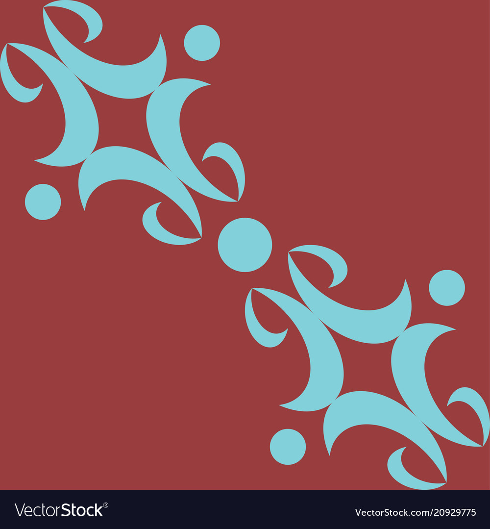 Seamless pattern on abstract theme