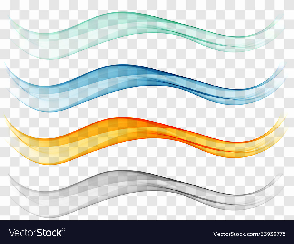 Set blend abstract wave flow
