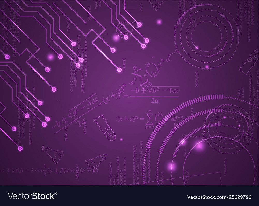 Abstrakter Hintergrund 3 Formeln Code