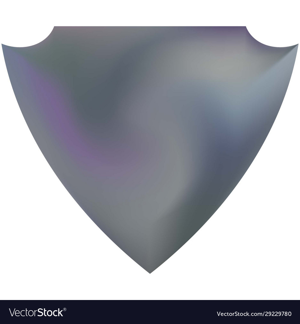 Modern background in form a shield vector image Modern background in form a shield