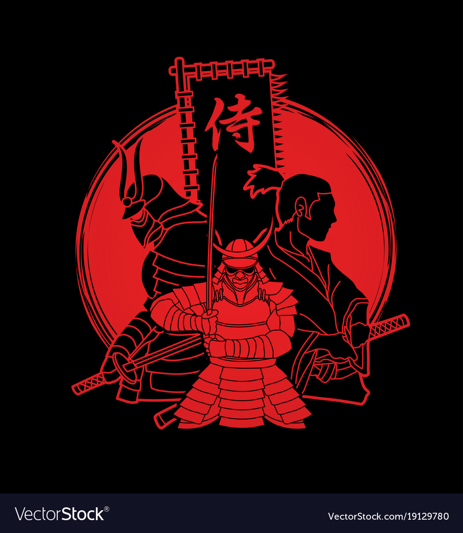 Samurai Warriors Composition