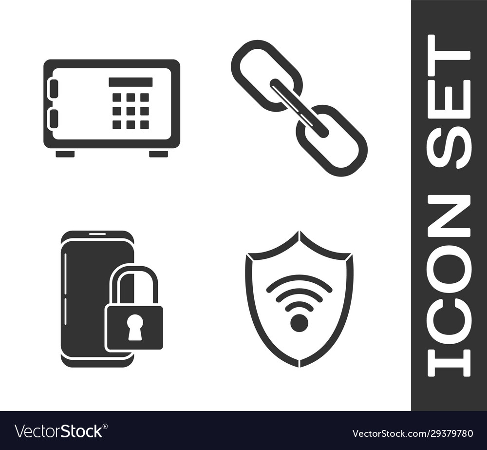 Set shield with wifi wireless internet network
