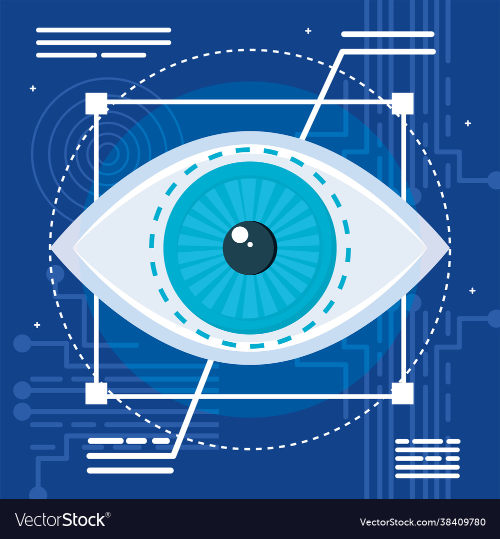 Tech eye with circuit