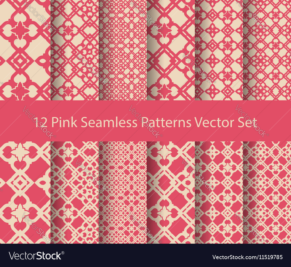 12 seamless pattern set