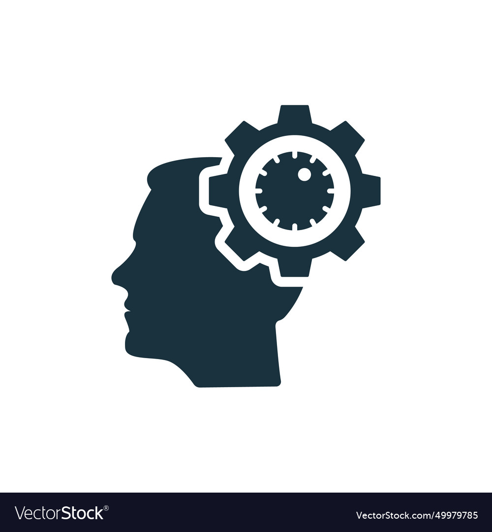 Adaptability icon simple creative element filled