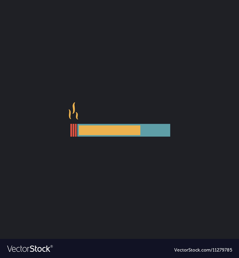 Cigarette computer symbol