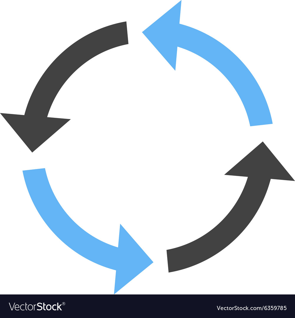 Circular road sign Royalty Free Vector Image - VectorStock