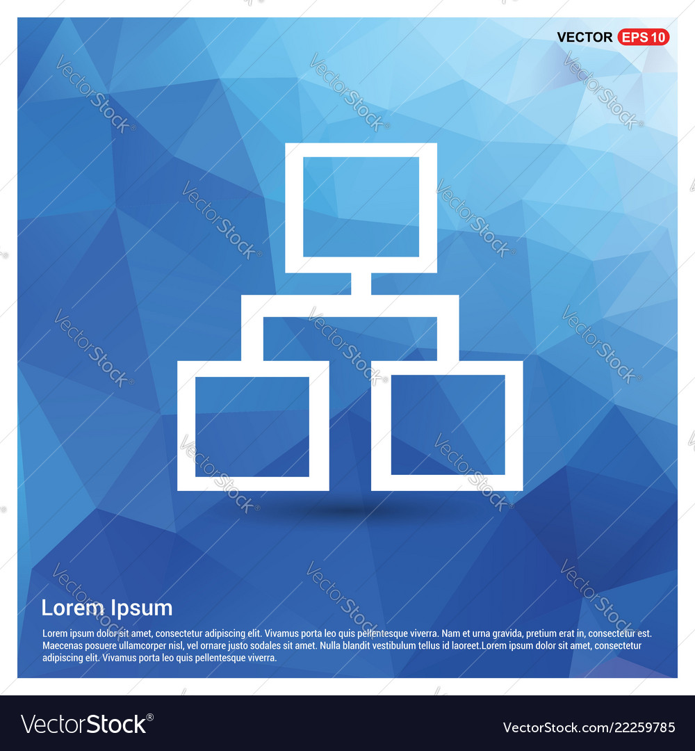 Computer network icon