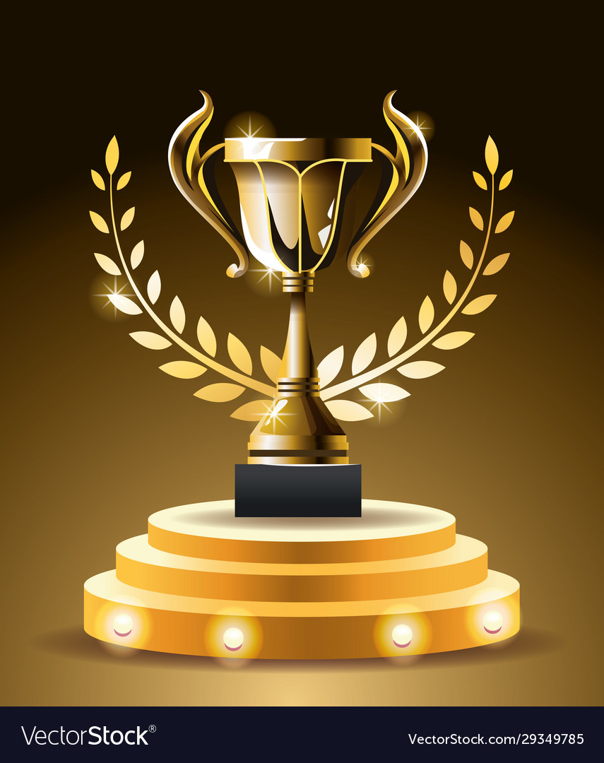 Films awards trophy cup icon