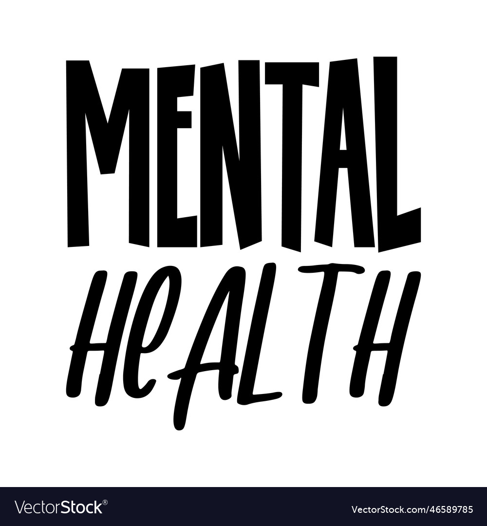 Mental health black letter quote