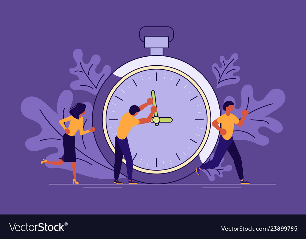Mess and deadline tasks Vector Image Mess and deadline tasks