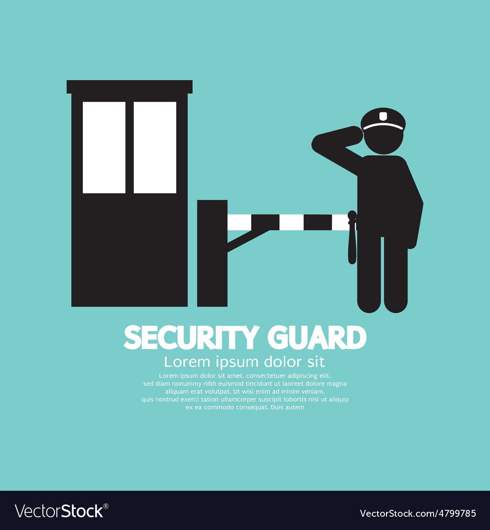 Security Guard at Gate
