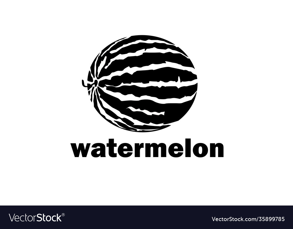 Striped watermelon