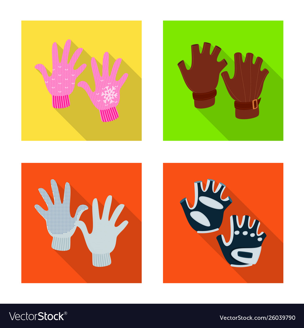 Design own and textile icon set vector image Design own and textile icon set