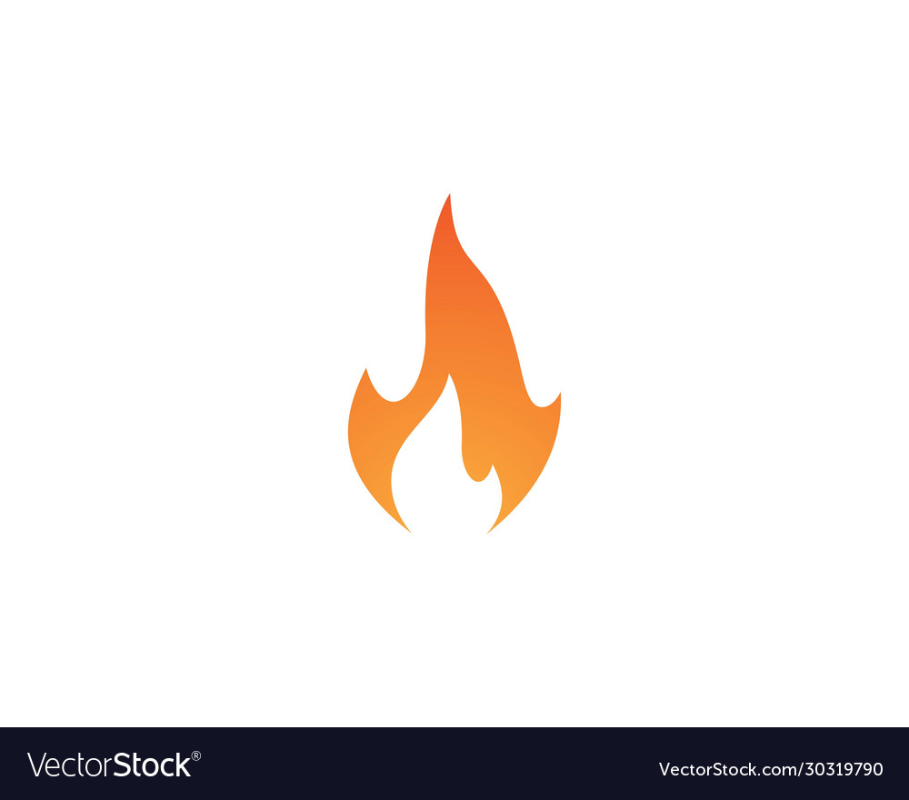 Fire Symbol Icon Royalty Free Vector Image - Vectorstock