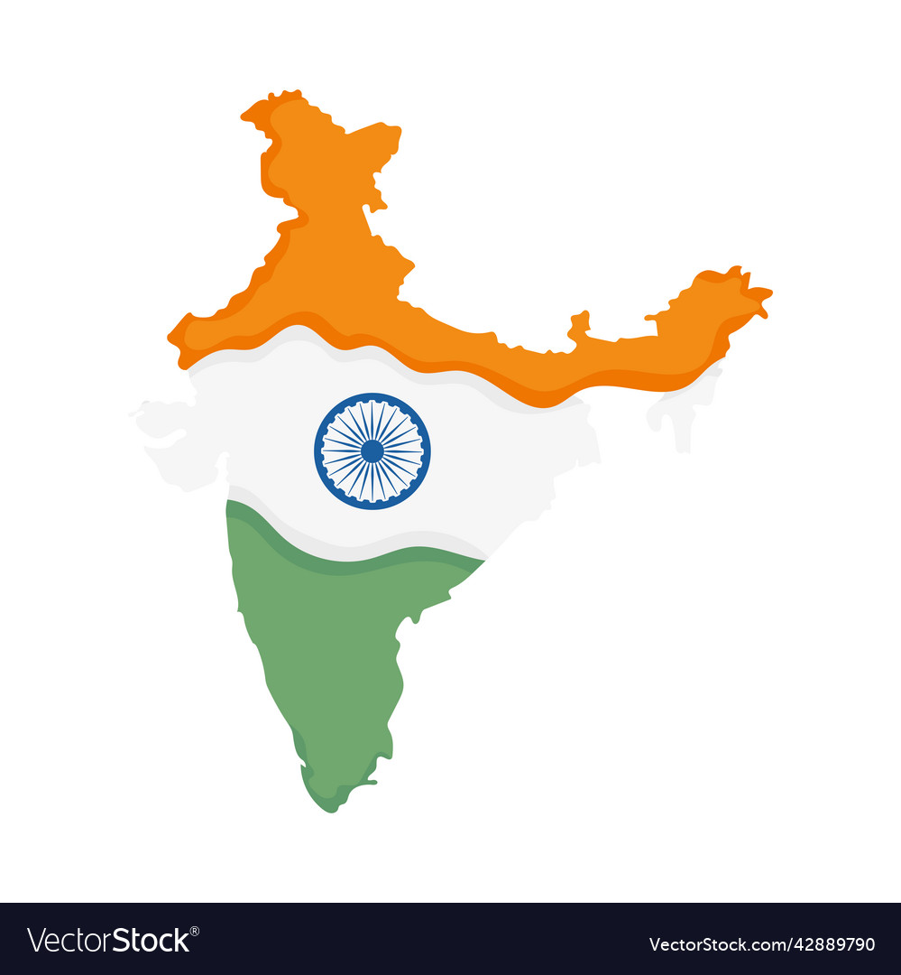 India map design Royalty Free Vector Image - VectorStock