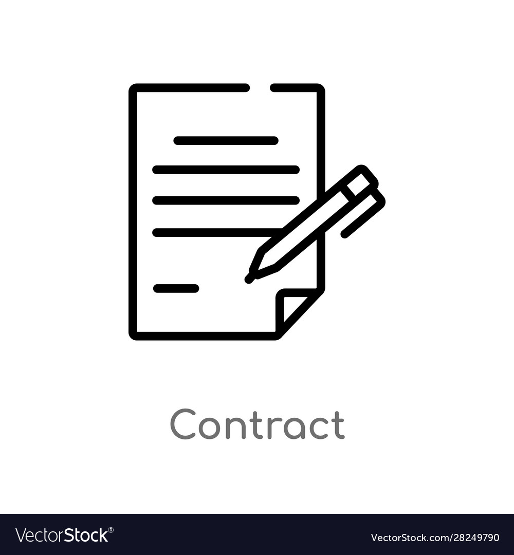 Outline contract icon isolated black simple line