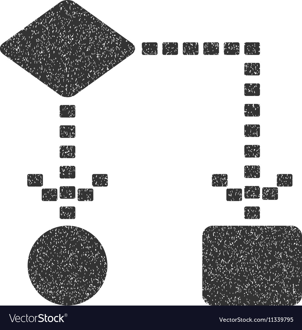 Algorithm Schema körnige Textur Ikone