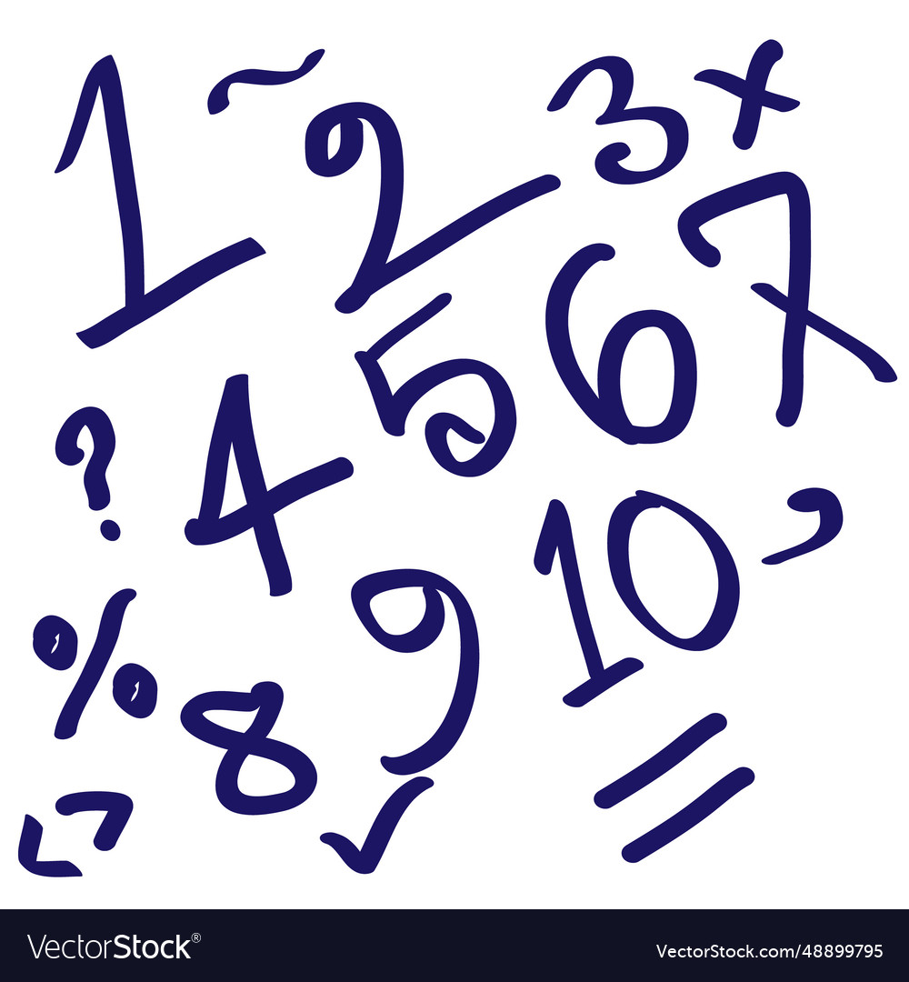 Character and numeric art design