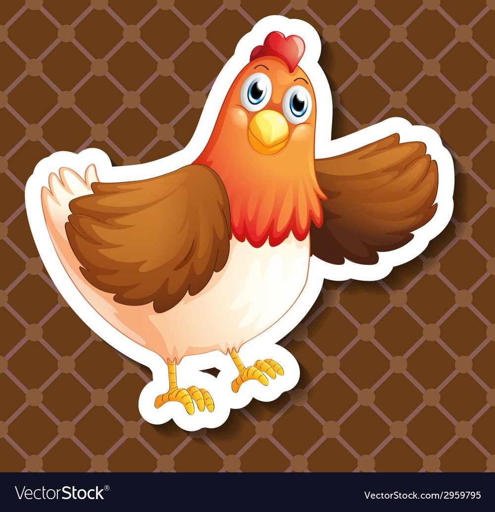 Chicken Royalty Free Vector Image VectorStock