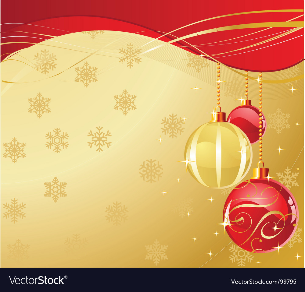 Christmas snowflakes background Royalty Free Vector Image