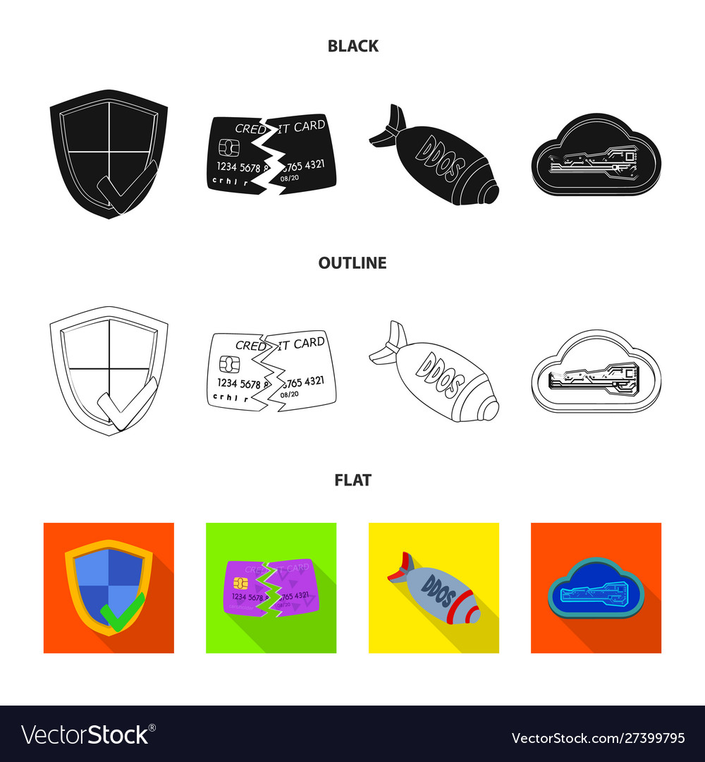 Design virus and secure icon collection Vector Image Design virus and secure icon collection