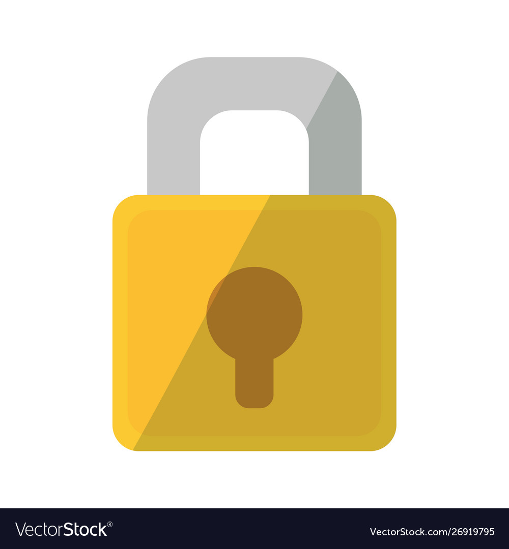Isolated padlock design