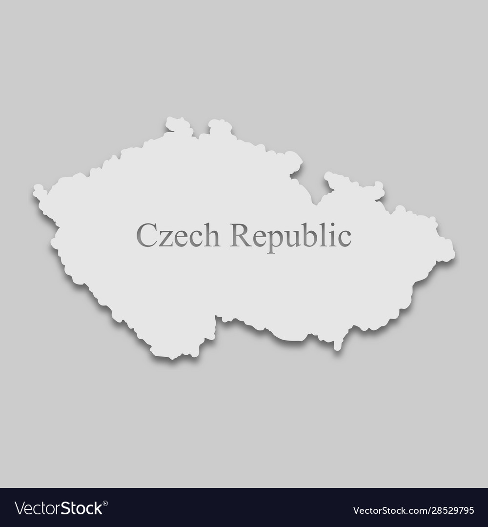 Map czech republic