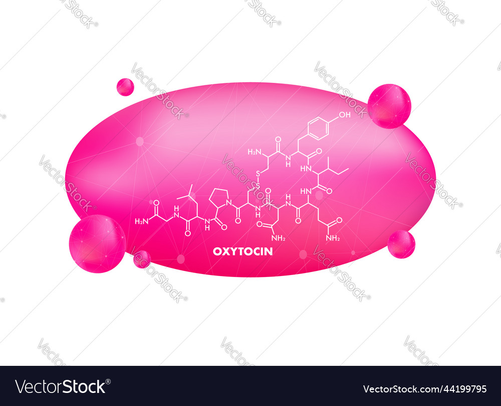Oxytocin Chemical Structure Hormone