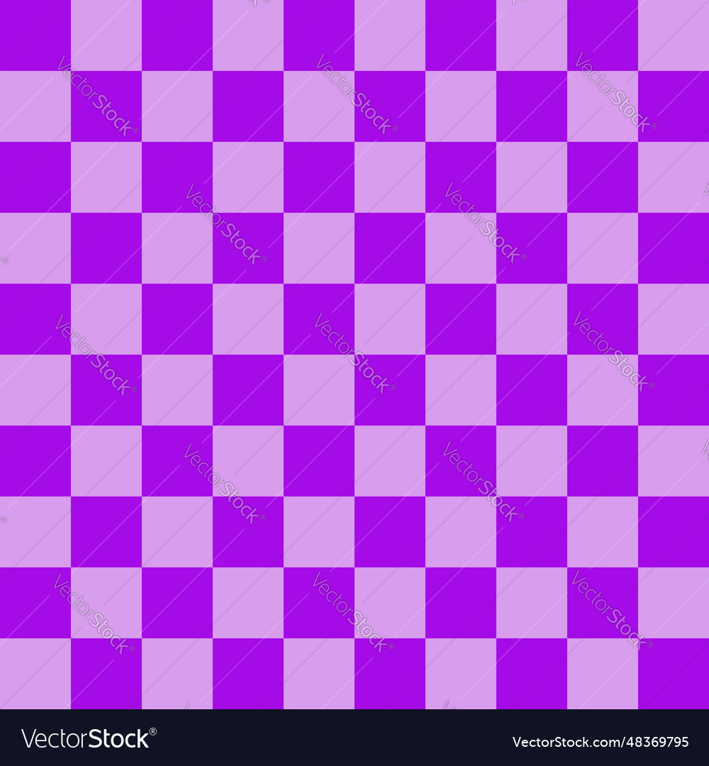 Purple checkered repeatable background pattern