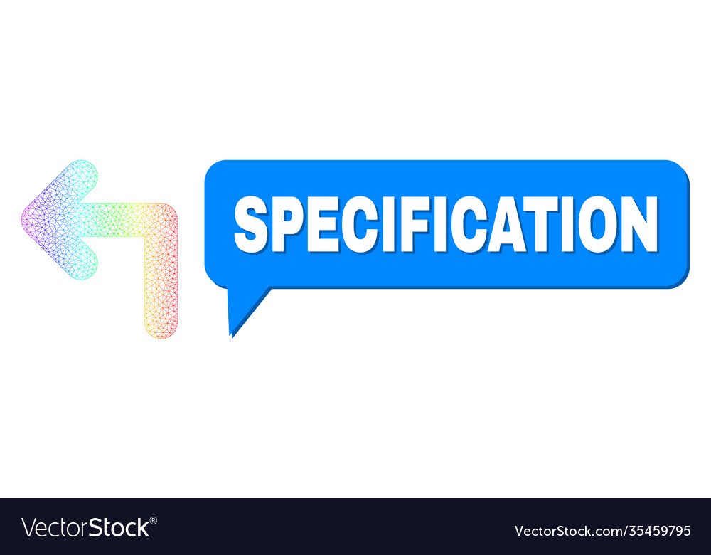 Spectral net gradient turn left icon